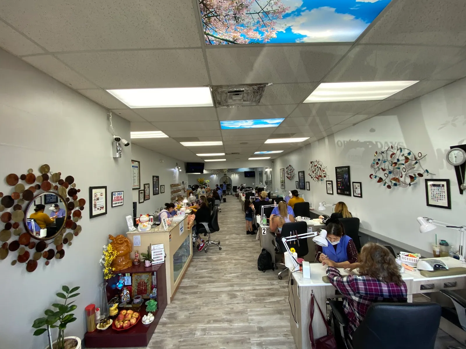 Inside Vogue Nails Spa & Lashes